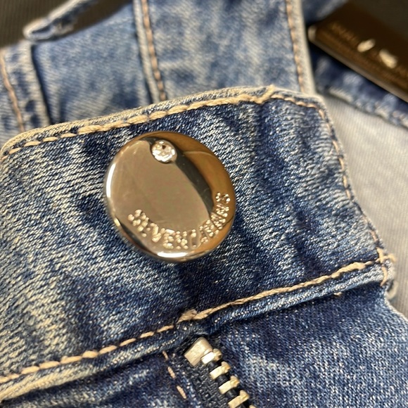 Seven7 limited edition high rise white & paint deco, lace tiny gems - Picture 11 of 11